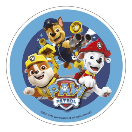 paw patrol cake disc