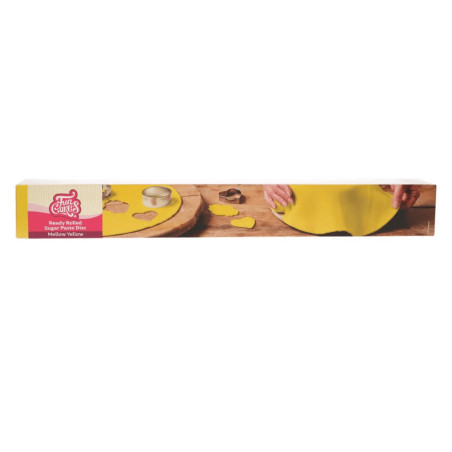 pate a sucre a derouler jaune funcakes