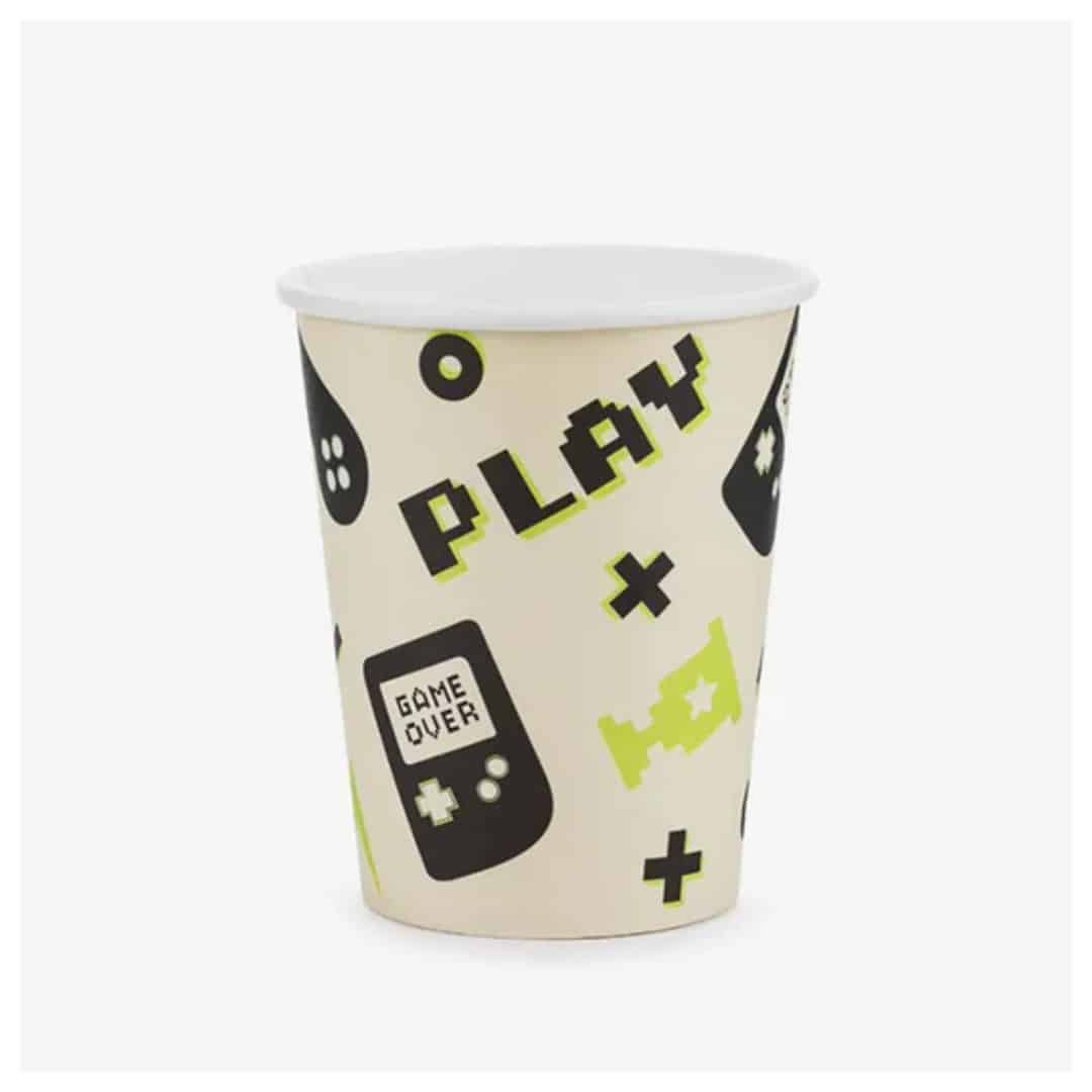 video game cups