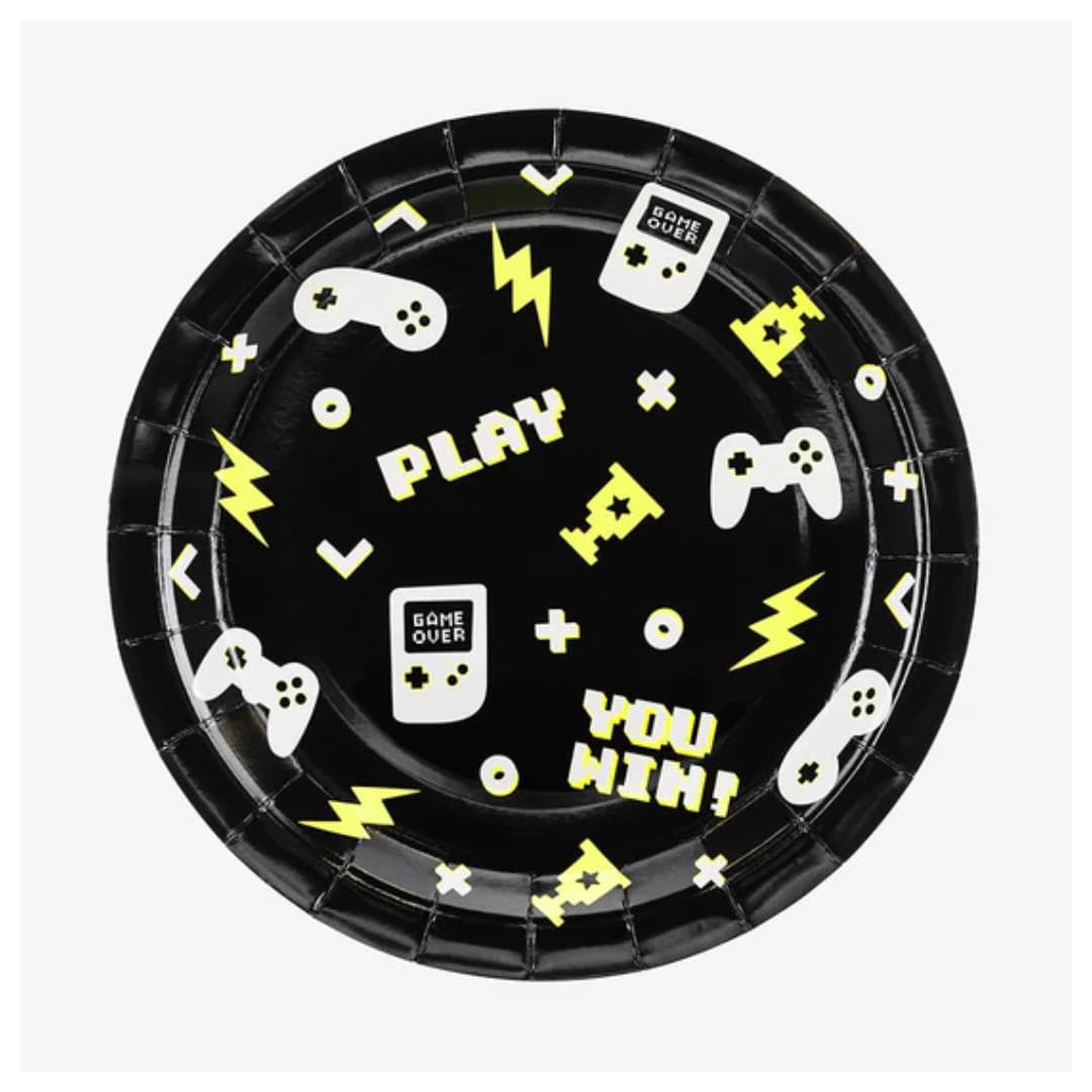 video game plates