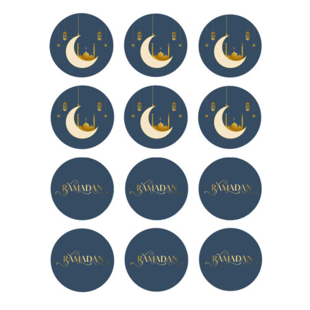 Ramadan sugar mini-discs