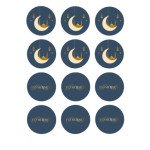 Eid Mubarak sugar mini-discs