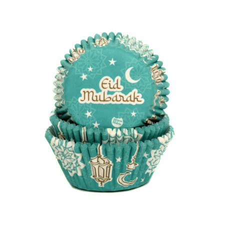 Eid Mubarak cupcake cases