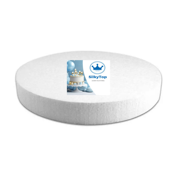 round dummy cake 5cm high silkytop