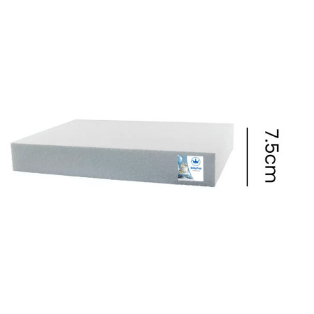 dummy cake silkytop rectangular 7.5cm high