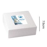 square dummy cake 7.5cm high silkytop
