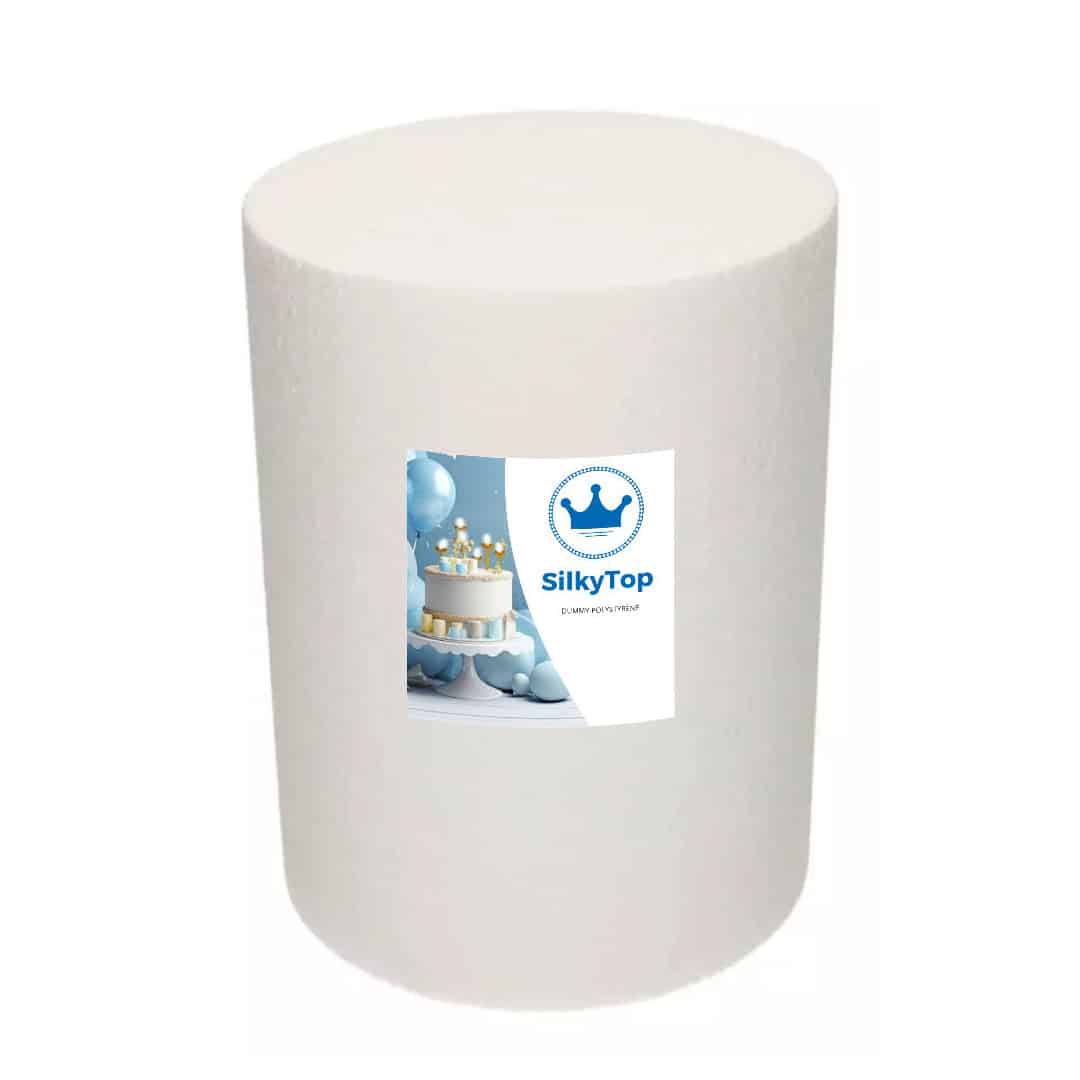 dummy cake silkytop round 20cm height
