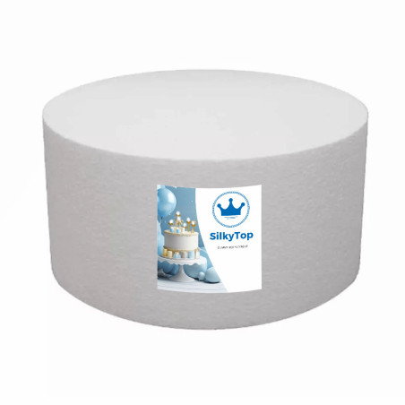 round dummy cake 12.5cm high silkytop