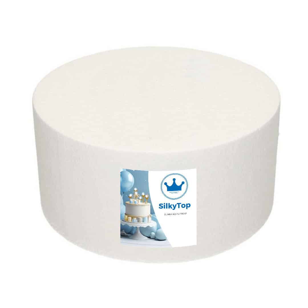 dummy cake silkytop round 10cm high