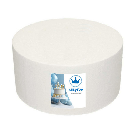 dummy cake silkytop round 10cm high