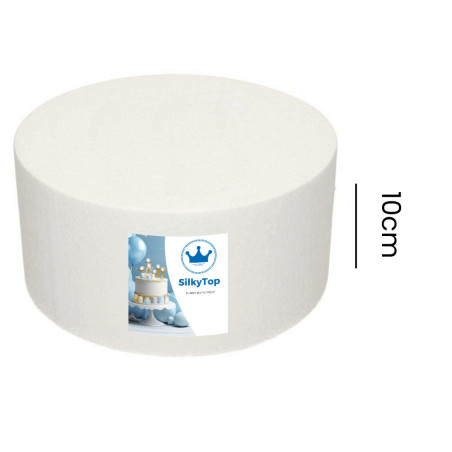 round dummy cake 10cm high silkytop