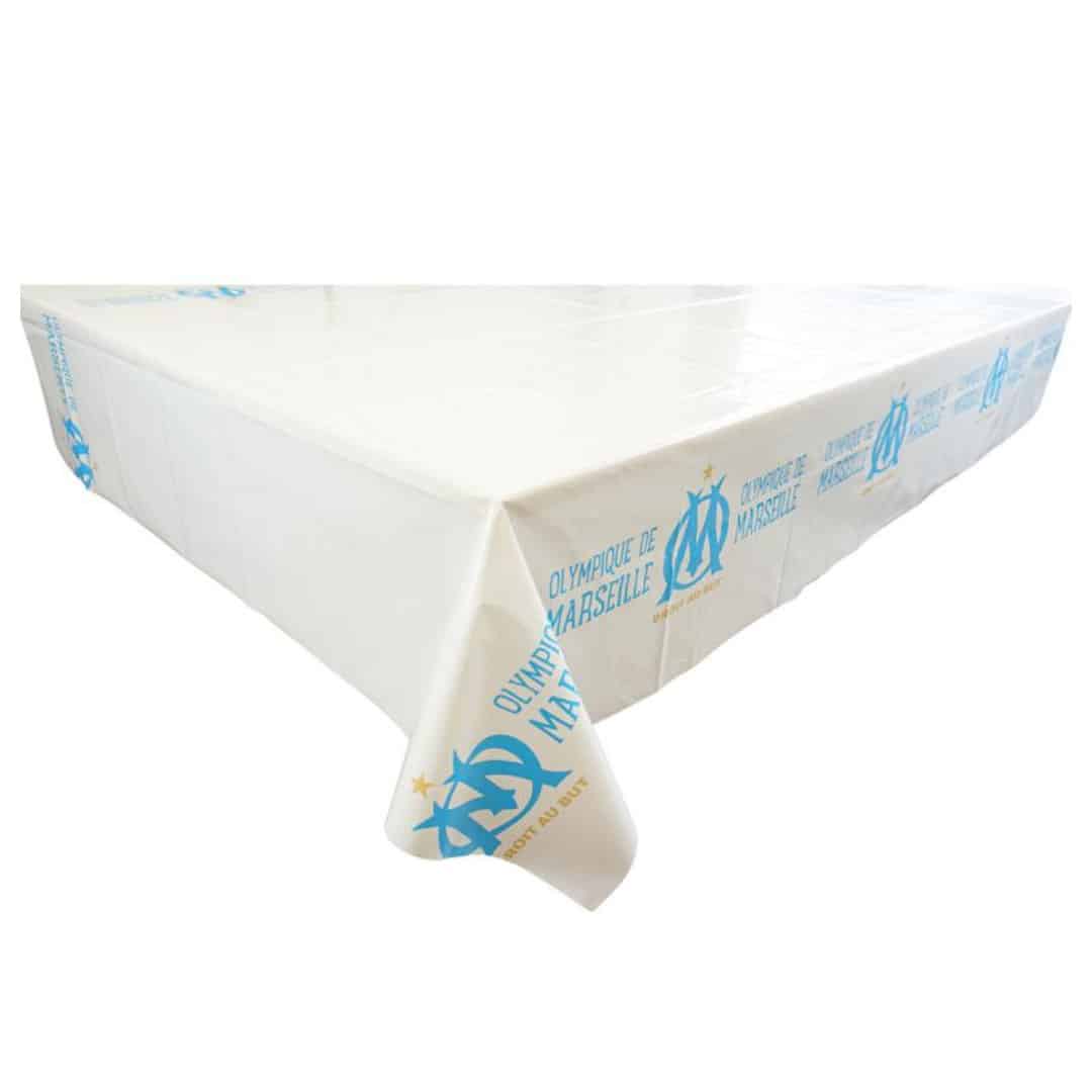 OM plastic tablecloth