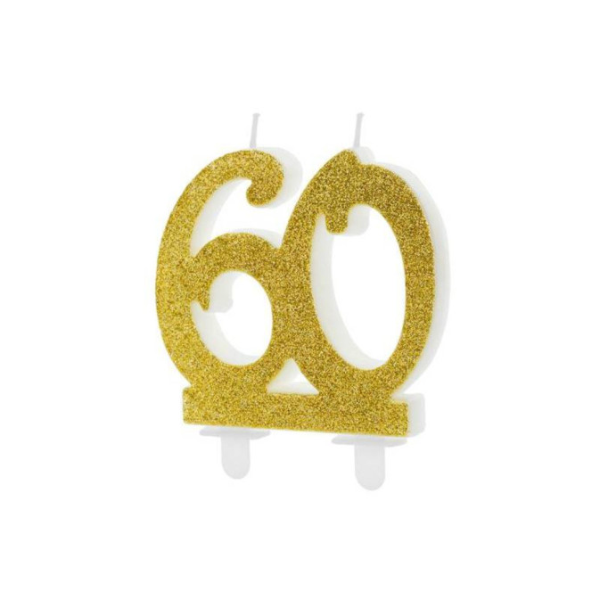 candle-60-years-gold
