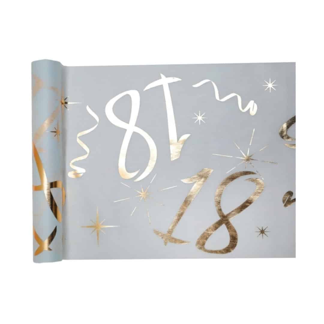 table-runner-18-years-gold