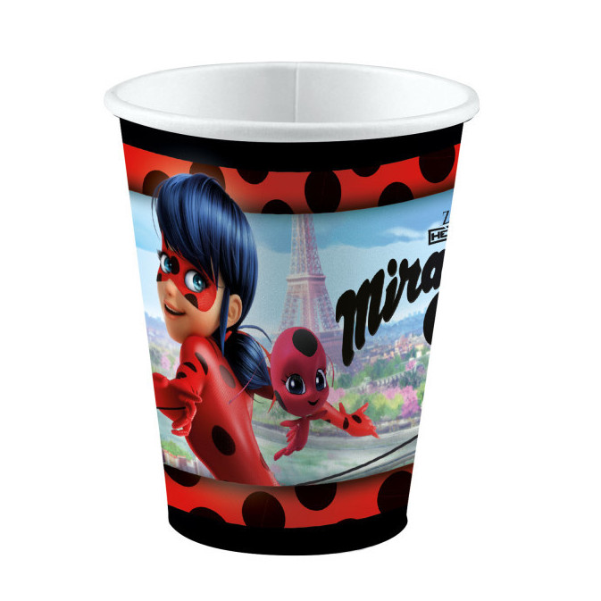 miraculous-lady-bug-birthday-cups