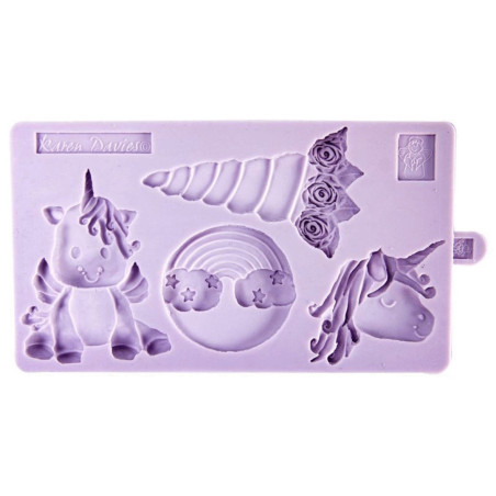 silicone unicorn modeling mold