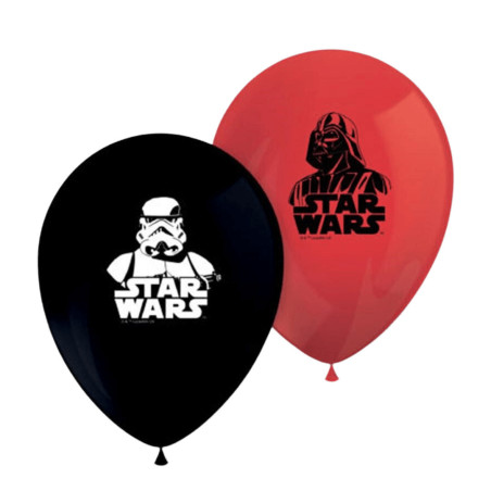 8 star wars balloons