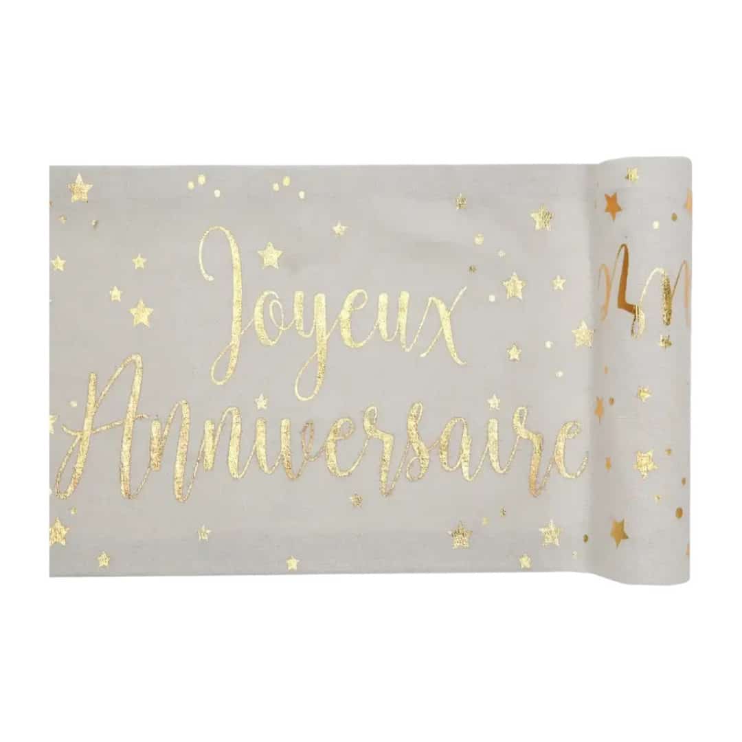 table-runner-gold-happy-birthday