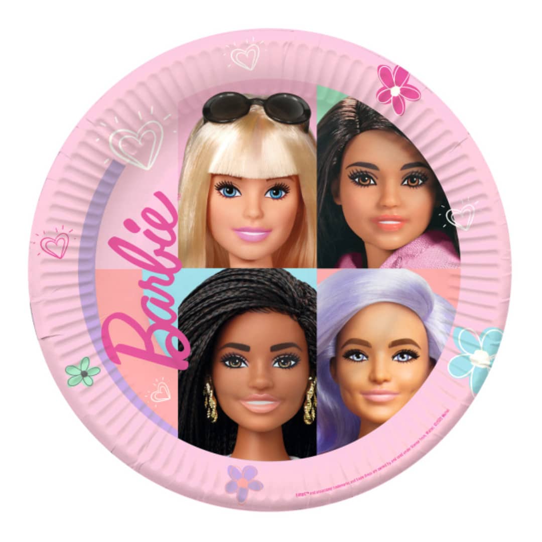 barbie-plates