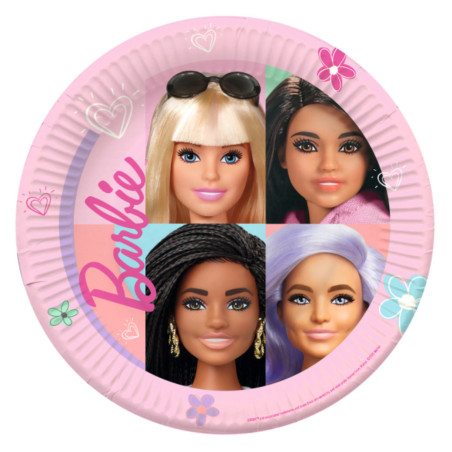 barbie-plates
