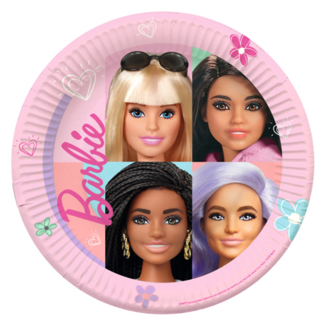 barbie-plates