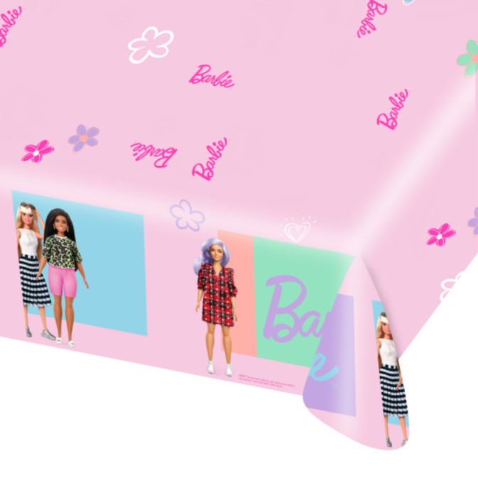barbie tablecloth