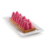 ice glow cake raspberry dessert