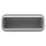 Silikomart Snowy log mold