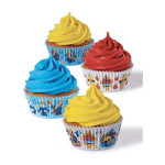 fireman sam cupcake box and cupcake