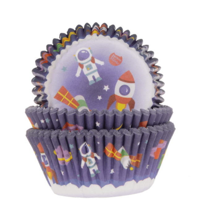 space cupcake box