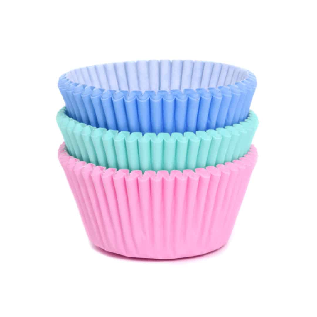 pastel cupcake case
