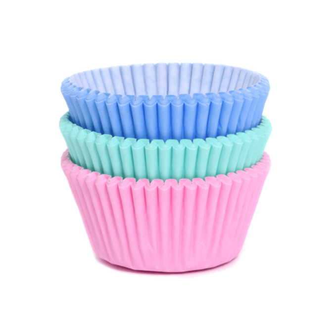 pastel cupcake case