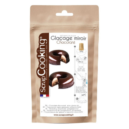 Chocolate mirror glaze | Pastry ingredient