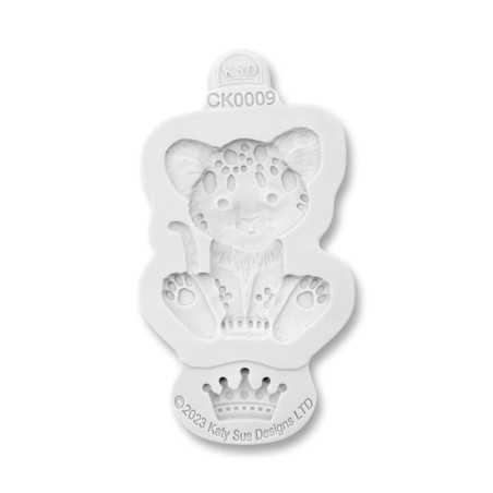 katysue lion cub silicone modeling mold