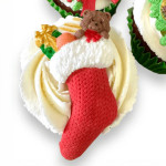 sugar paste modeling christmas sock