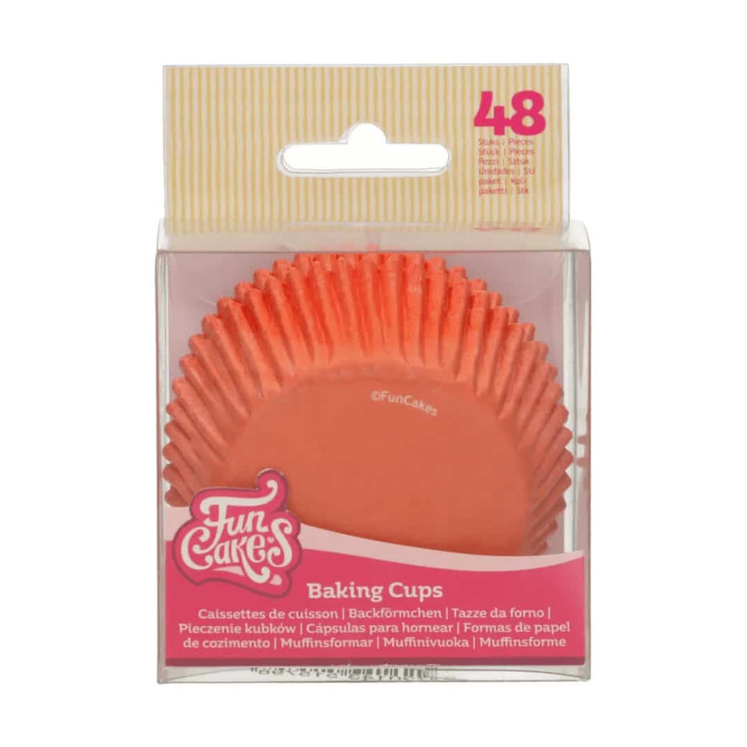 funcake orange cupcake box