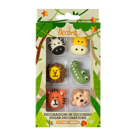 Safari Sugar Topics | Cake design and cake decoration