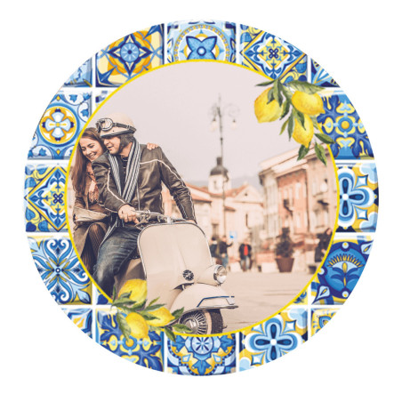 edible photo amalfi 24cm personalized