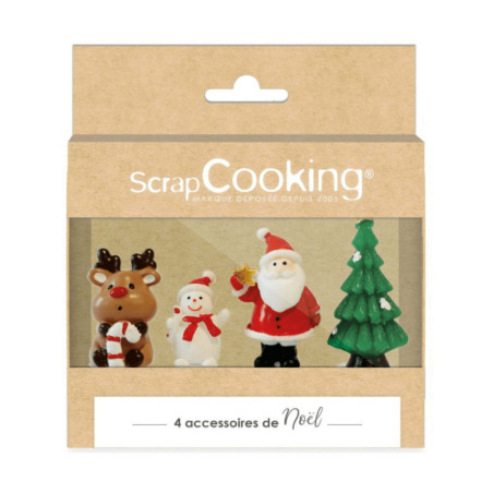 4 Christmas decorations