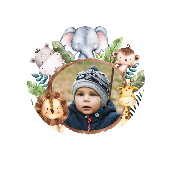 Safari edible photo to personalize