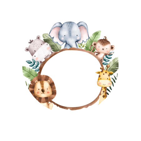 Safari edible photo to personalize