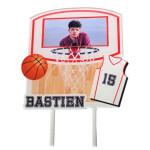 customizable basketball cake topper