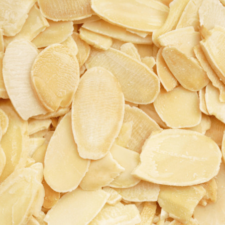 Blanched flaked almonds