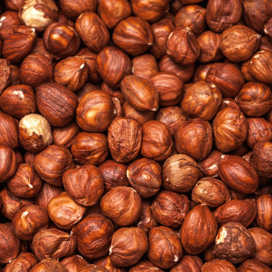 Shelled hazelnuts
