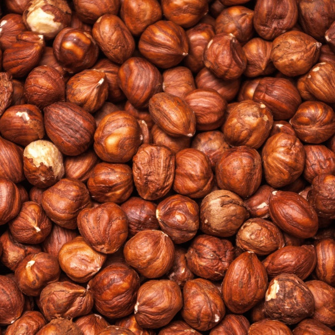 Shelled hazelnuts