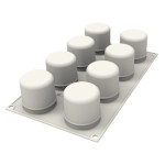 back of Silikomart sweet layer mold