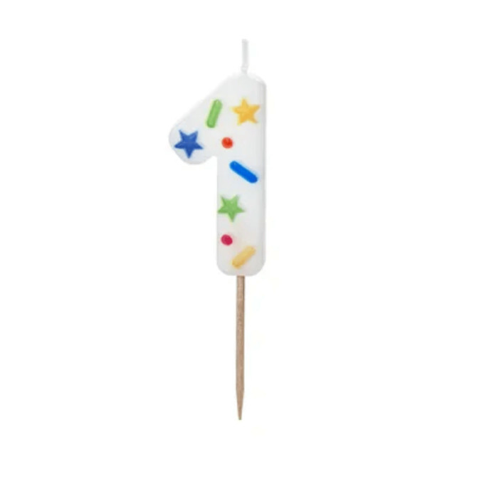 candle number sprinkles 1