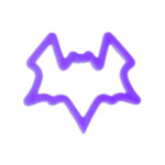 Bat cookie cutter | Halloween Pastry