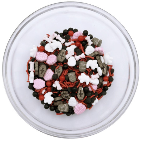 Halloween cemetery sprinkles pme brand