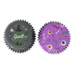two styles of halloween cupcake cases